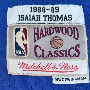 Mitchell & Ness Blue Hardwood Classics Swingman Jersey